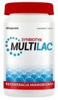 Multilac Synbiotyk, 50 kapsułek