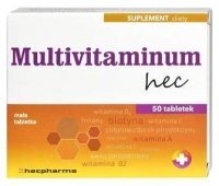 Multivitaminum Hec, 50 tabletek