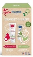 Mustela Mommy&Baby, krem na rozstępy, 250ml + Mustela Bio, krem nawilżający, od 1 dnia życia, 40ml