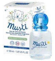 Mustela Musti, pielęgnacyjna woda perfumowana, od urodzenia, 50ml