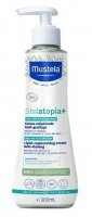 Mustela Stelatopia+, krem uzupełniający lipidy, dla skóry suchej i skłonnej do atopii, dla całej rodziny, 300ml