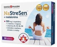 NaStreSen + melatonina, 30 tabletek