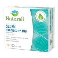 Naturell, Selen organiczny 100, 100 tabletek