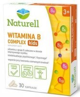 Naturell, witamina B complex kids, 30 kapsułek
