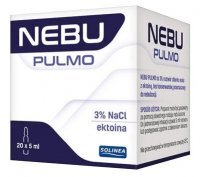 Nebu Pulmo, 3% roztwór do nebulizacji, z ektoiną, 20 ampułek po 5ml