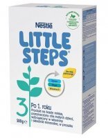 Nestle Little Steps 3, formuła na bazie mleka, dla niemowląt po 1 roku życia, 500g