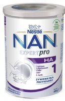 Nestle Nan Expert Pro HA 1, mleko początkowe, dla niemowląt od urodzenia, 400g