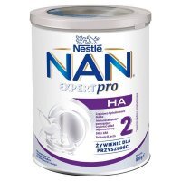 Nestle Nan Expert Pro HA 2, mleko modyfikowane, dla niemowląt po 6 miesiącu życia, 800g