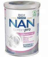 Nestle Nan Expert Pro Sensitive, mleko początkowe, od urodzenia, 400g