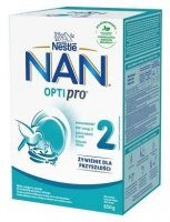 Nestle Nan Optipro 2, mleko modyfikowane, dla niemowląt po 6 miesiącu życia, 650g