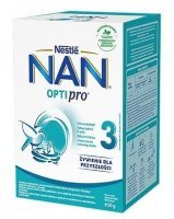 Nestle Nan Optipro 3 Junior, formuła na bazie mleka, po 1 roku życia, 650g