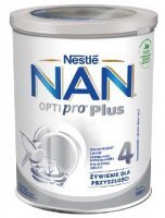 Nestle Nan Optipro Plus 4, formuła na bazie mleka, po 2 roku życia, 800g