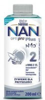 Nestle Nan Optipro Plus HM-O 2, mleko modyfikowane, po 6 miesiącu życia, płyn, 200ml