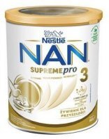 Nestle Nan Supreme Pro 3 , formuła na bazie mleka, po 1 roku życia, 800g