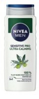 Nivea Men Sensitive Pro, żel pod prysznic ultra-łagodzący, 500ml