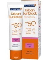 Novaclear Urban Sunblock, krem ochronny do twarzy SPF50+, skóra wrażliwa, 40ml