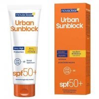 Novaclear Urban Sunblock, krem ochronny SPF50+, do każdego rodzaju skóry, 125ml