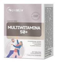 Novativ, Multiwitamina 50+, 60 tabletek