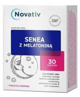 Novativ, Senea z melatoniną, 30 tabletek