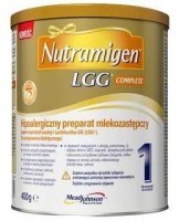 Nutramigen 1 LGG Complete, hipoalergiczny preparat mlekozastępczy, od urodzenia, 400g