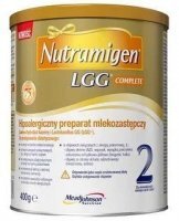 Nutramigen 2 LGG Complete, hipoalergiczny preparat mlekozastępczy, po 6 miesiącu, 400g
