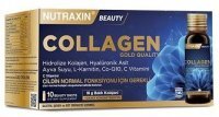Nutraxin Beauty, Collagen Gold Quality, płyn doustny, 10 buteleczek po 50ml