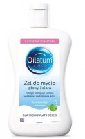 Oilatum Junior, Łagodna Ochrona, żel do mycia głowy i ciała, od 1 dnia życia, 300ml