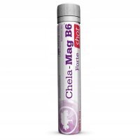 Olimp Labs, Chela-Mag B6 Forte Shot, płyn, smak wiśniowy, 25ml