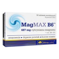 Olimp Labs, MagMax B6, 50 tabletek powlekanych