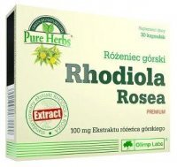 Olimp Labs, Rhodiola Rosea Premium, różeniec górski, 30 kapsułek
