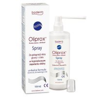 Oliprox, spray do pielęgnacji skóry głowy i ciała w łojotokowym zapaleniu skóry, 150ml