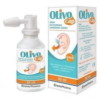 Olivocap, spray do usuwania woskowiny usznej, dla dorosłych, dzieci i niemowląt od 3 miesiąca życia, 40ml