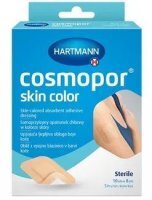 Opatrunek samoprzylepny, Cosmopor Skin Color, jałowy, cielisty, 10cmx8cm, 5 sztuk