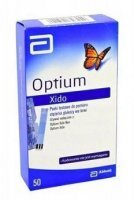 Optium Xido, test paskowy do pomiaru stężenia glukozy we krwi, 50 sztuk