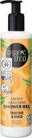 Organic Shop, Mandarynka i mango, pobudzający żel pod prysznic, 280ml