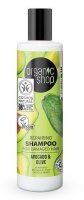 Organic Shop, Olejek z awokado i oliwa z oliwek, szampon do włosów regenerujący, 280ml