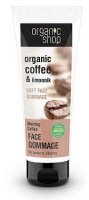 Organic Shop, Poranna Kawa, peeling do twarzy oczyszczający, 75ml