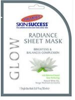 Palmer's Skin Success, rozświetlająca maska w płachcie do twarzy, z lilią białą, 1 sztuka