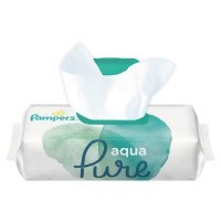 Pampers Aqua Pure, chusteczki nawilżane dla niemowląt, 48 sztuk