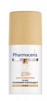 Pharmaceris F, fluid ochronno-korygujący SPF50+, 01 - Ivory, 30ml