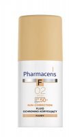 Pharmaceris F, fluid ochronno-korygujący SPF50+, 02 - Sand, 30ml