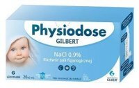 Physiodose, Gilbert NaCl 0,9%, roztwór soli fizjologicznej, 20 ampułek po 5ml