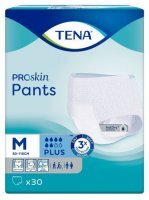 Pieluchomajtki Tena Pants ProSkin Plus, rozmiar M, chłonność 6/8, 30 sztuk