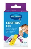 Plastry opatrunkowe dla dzieci, Cosmos Kids, 2 rozmiary, 20 sztuk