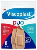 Plastry Viscoplast Duo, 2 rozmiary, 8 sztuk