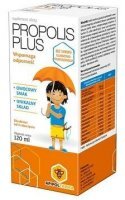 Propolis Plus, płyn o smaku owocowym, dla dzieci od 3 roku życia, 120ml