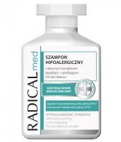 Radical Med, szampon hipoalergiczny, wrażliwa skóra głowy, 300ml