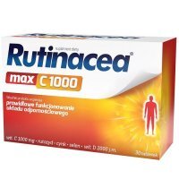 Rutinacea Max C1000, 30 tabletek