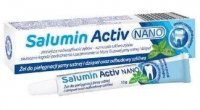 Salumin Activ Nano, żel do pielęgnacji jamy ustnej i dziąseł oraz odbudowy szkliwa, 10g