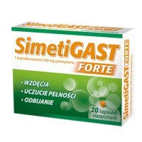 SimetiGast Forte 240mg, 20 kapsułek